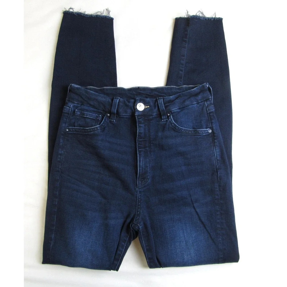 H&M Jeans &Denim Super Skinny Ankle Raw Hems Women's Size 26